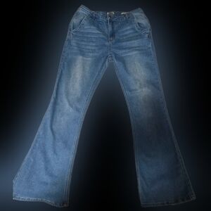 Classic Blue Flare Jeans for Women